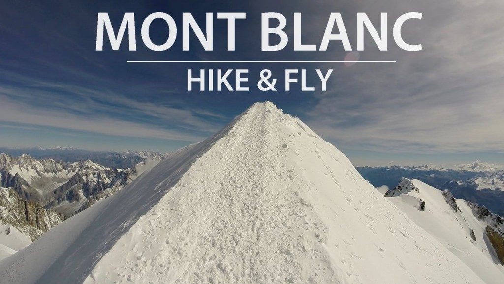 Hike and Fly au Mont Blanc avec Fred Souchon
