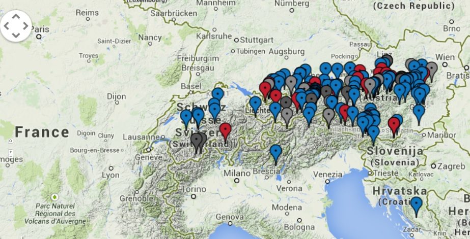 150 spots de Hike & Fly en Suisse et Autriche