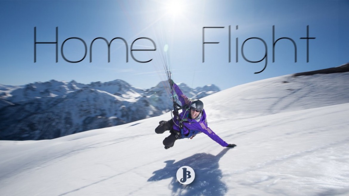 « Home Flight » Jean Baptiste Chandelier avec Luc Alphand et Pierre Vautier