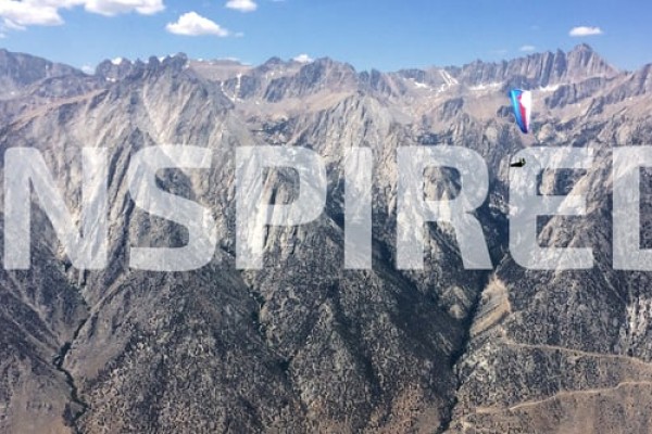 “Inspired”, le parapente offre tellement d’expériences possibles