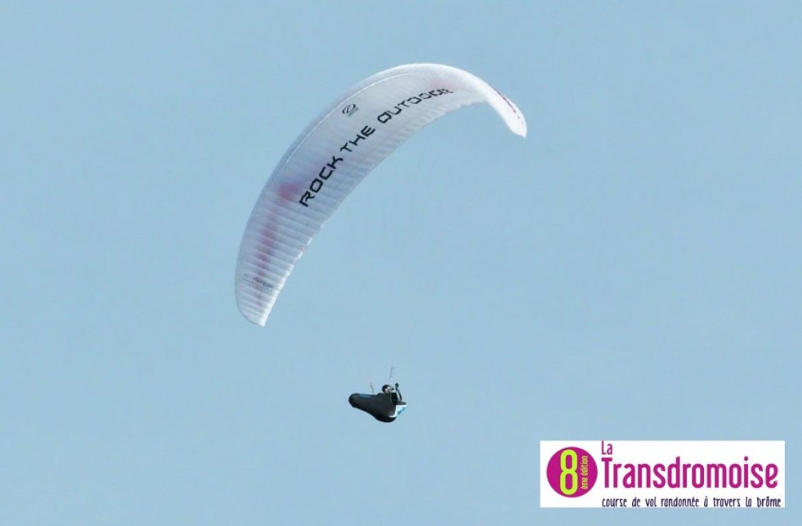 Lionel court à la Transdromoise avec ROCK THE OUTDOOR