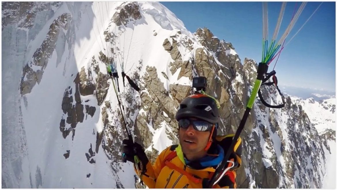 Sommet d’altitude et descente rapide en parapente, le must pour Julien Irilli