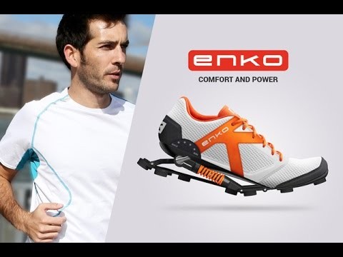 La chaussure de running Enko, amorti et énergie maximum