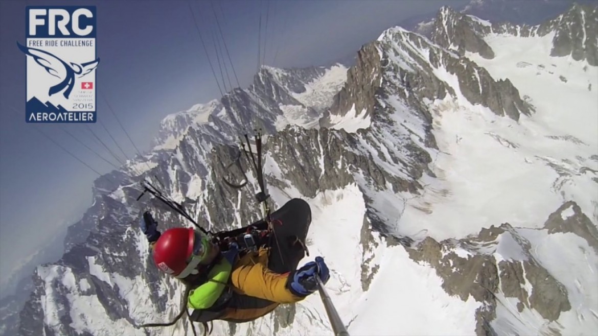 La compétition Free Ride Challenge à Champex-Lac (Suisse)