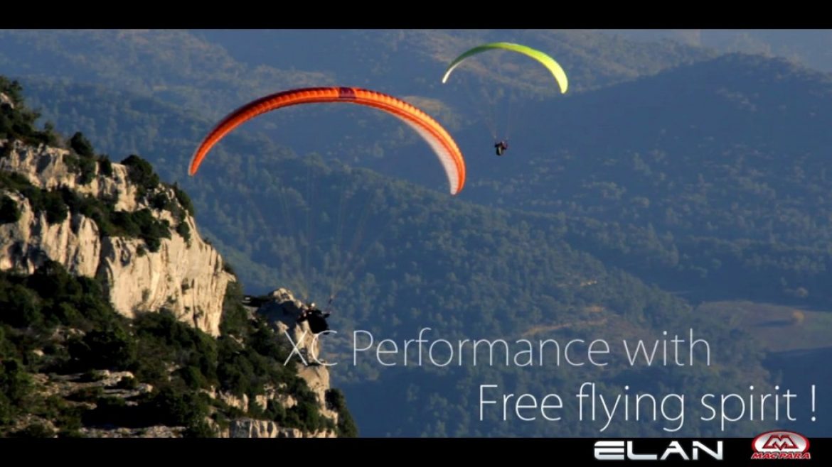La nouvelle aile parapente MAC PARA Elan (EN C)