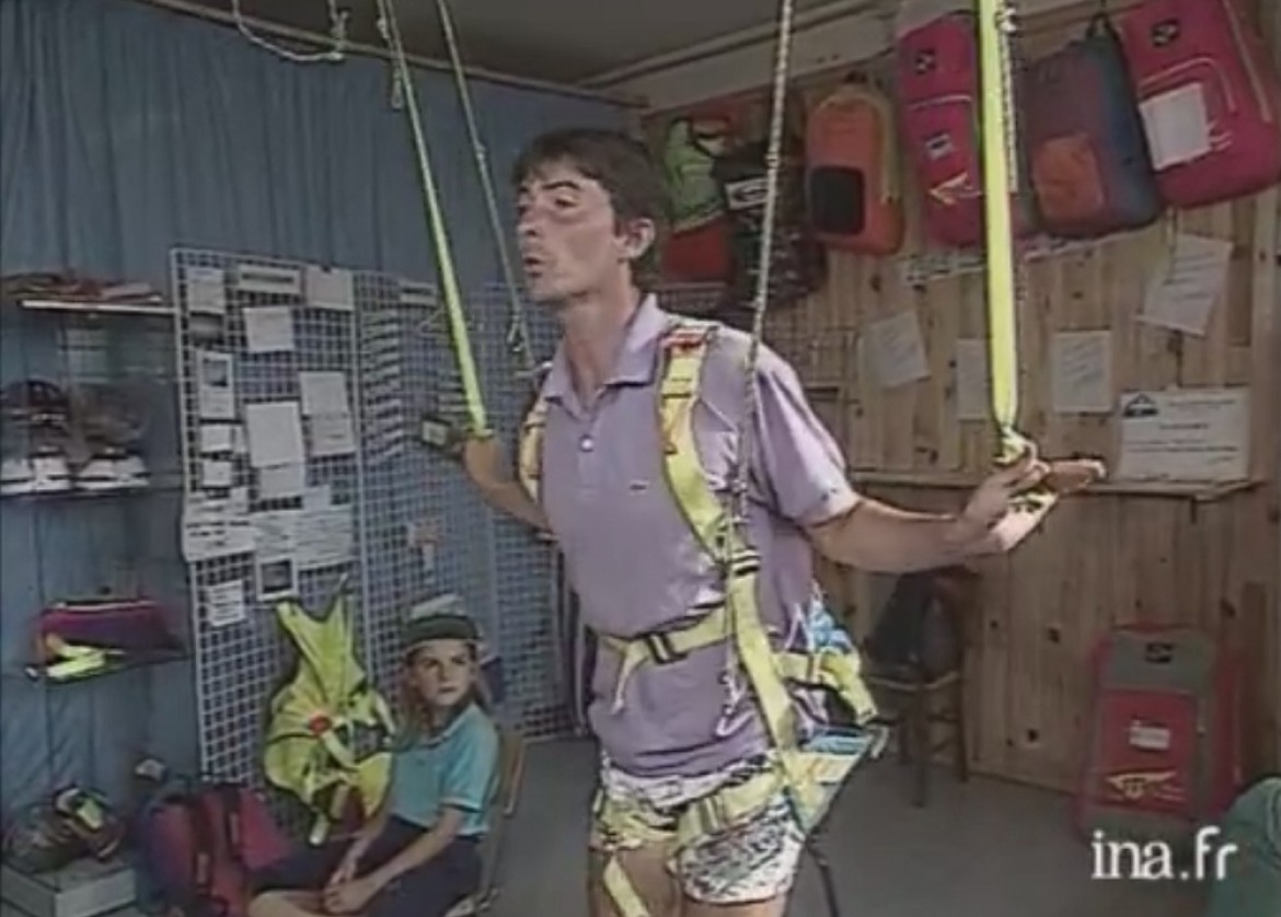 “La ruée de l’air”, reportage sur l’activité parapente en 1991