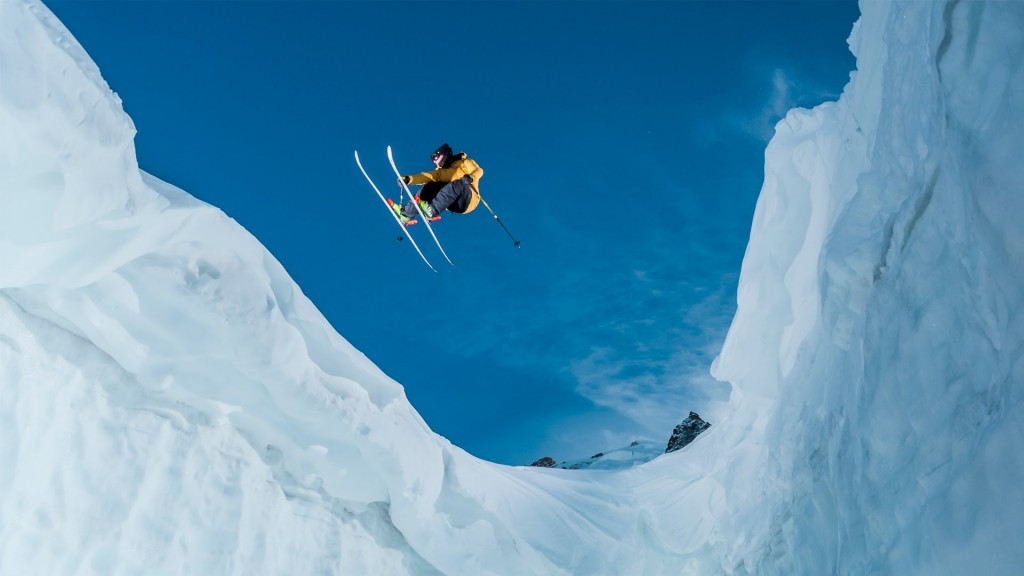 La technique déployée derrière une photo de ski extrême avec Tristan Shu