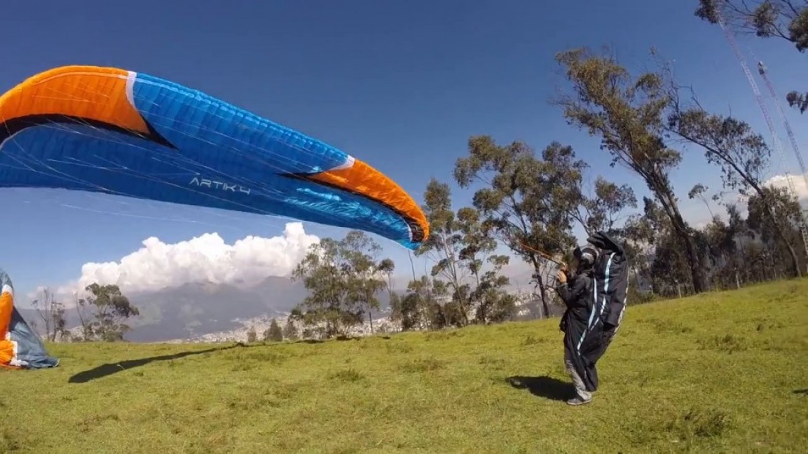 L’aile NIVIUK Artik 4 vue par Juan Moran