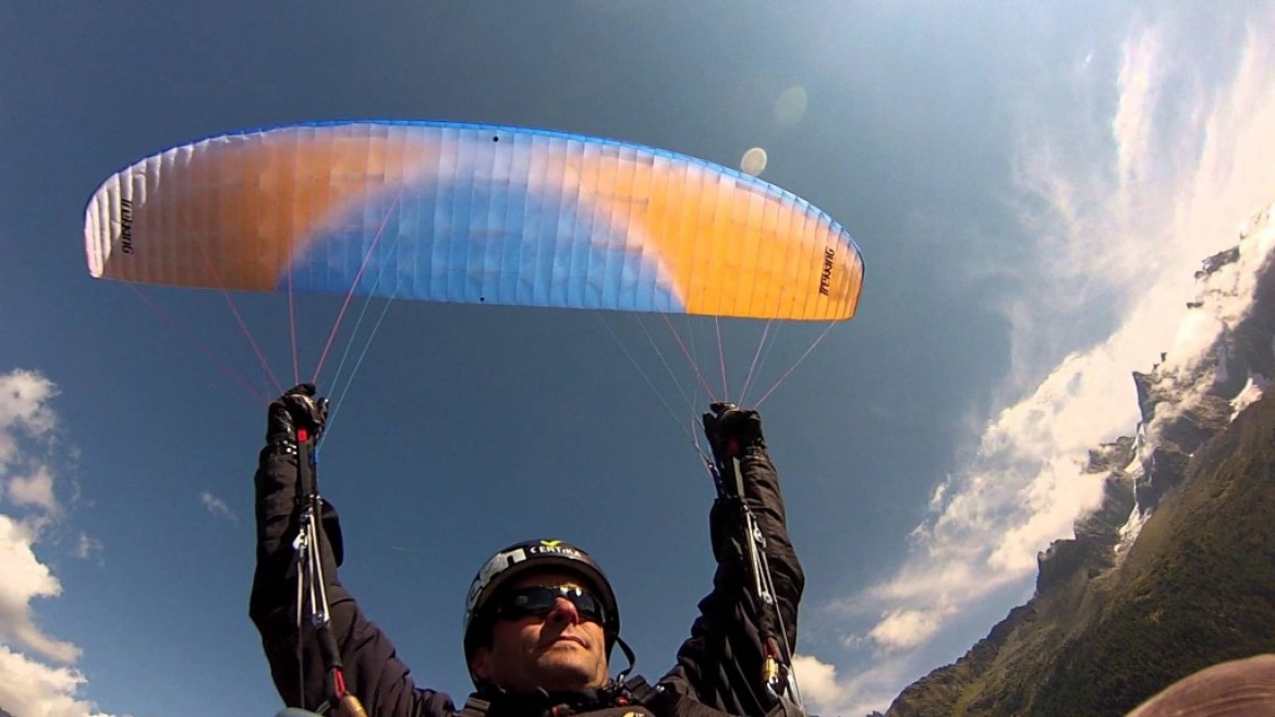 L’aile TREKKING Trekk testée par Cédric Nieddu (Voler Info)