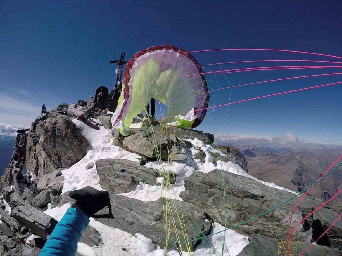 Laurent Bonnet, du paralpinisme avec son ami François Ragolski