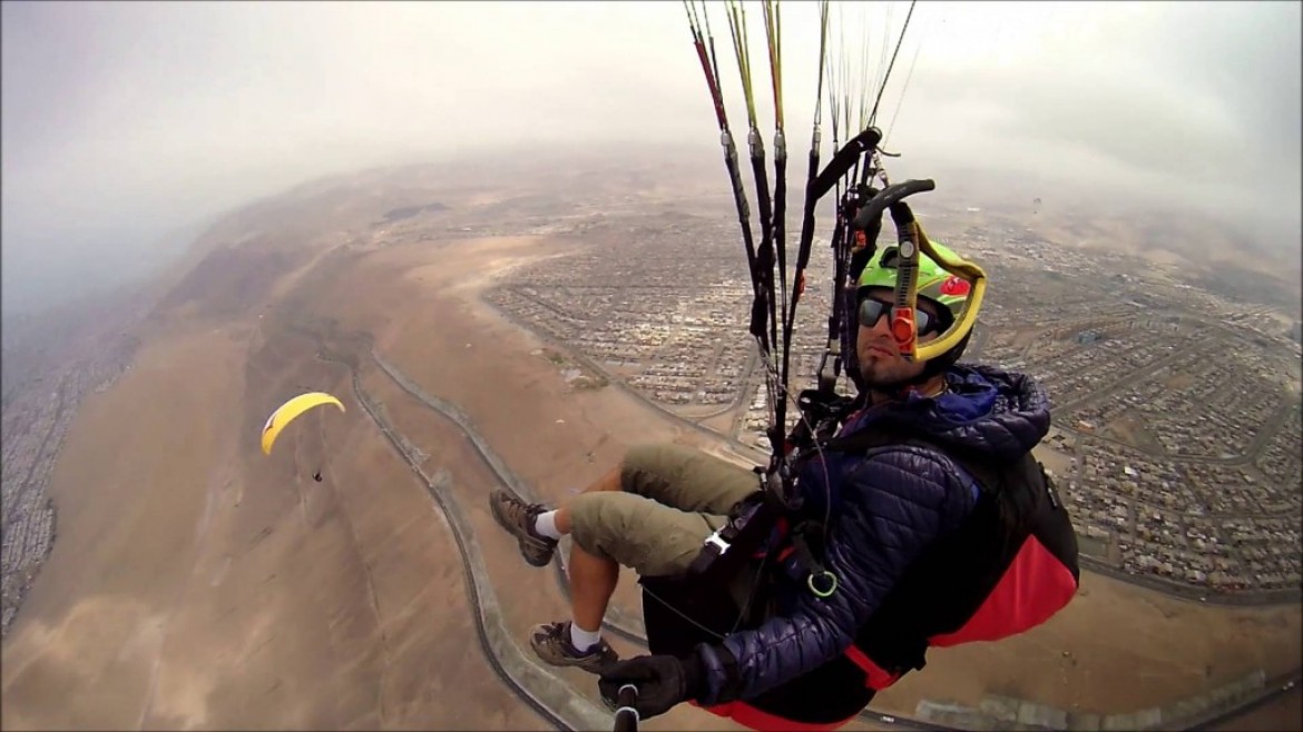 Le trip de 4 parapentistes de l’Aveyron au Chili
