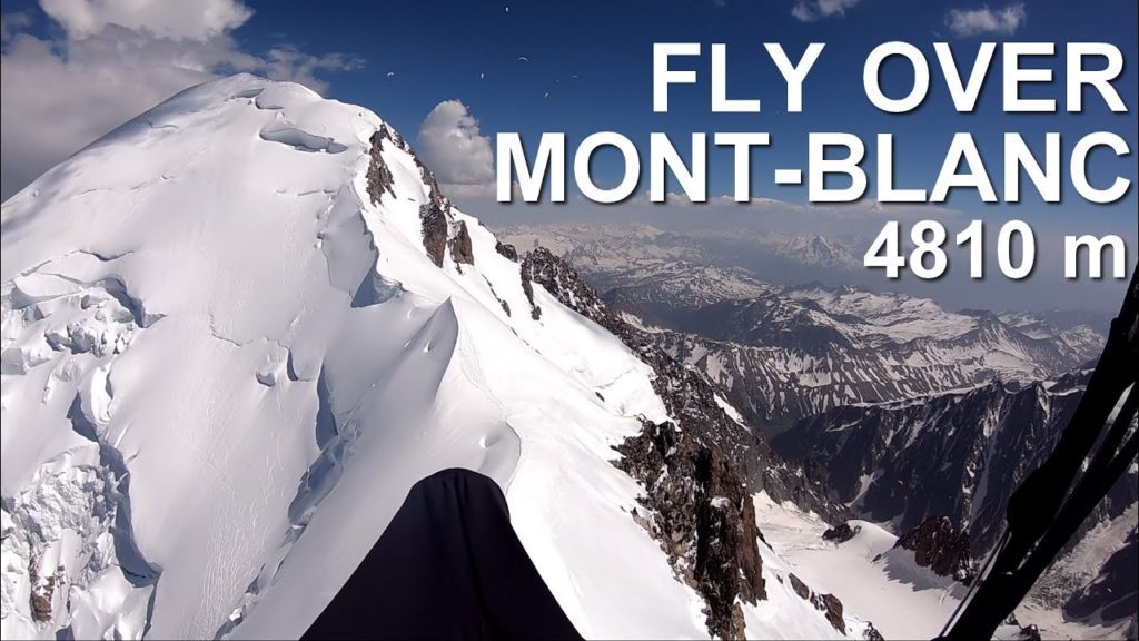 Le vol au Mont Blanc de Fred Souchon