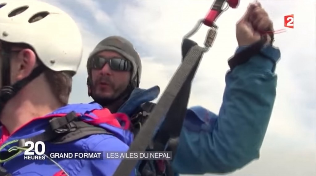 “Les ailes du Népal”, reportage France 2 sur Pascal Dumesnil