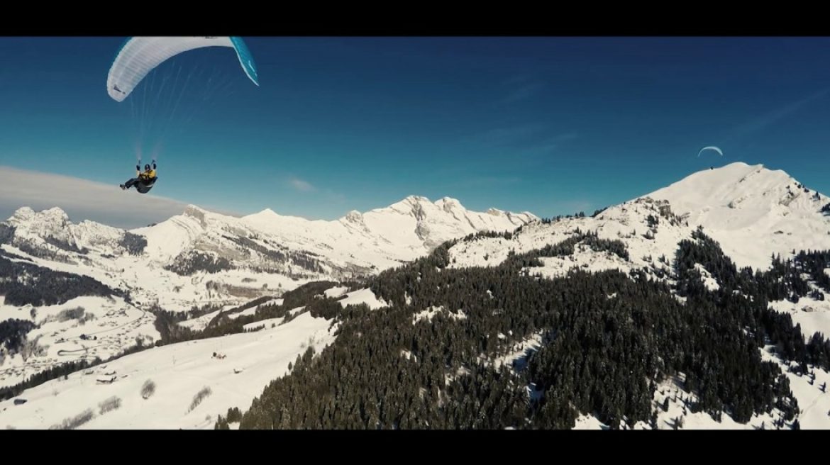 LITTLE CLOUD : l’aile Goose Mk 2 et  et la sellette Cocon Grass Hopper