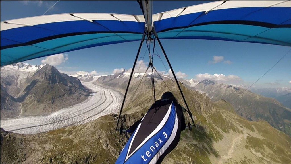 Découverte de site parapente et delta : Fiesch en Valais (Suisse)