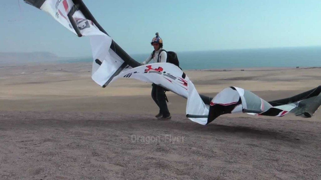 Pal Takats vole aussi en kite (Chili)