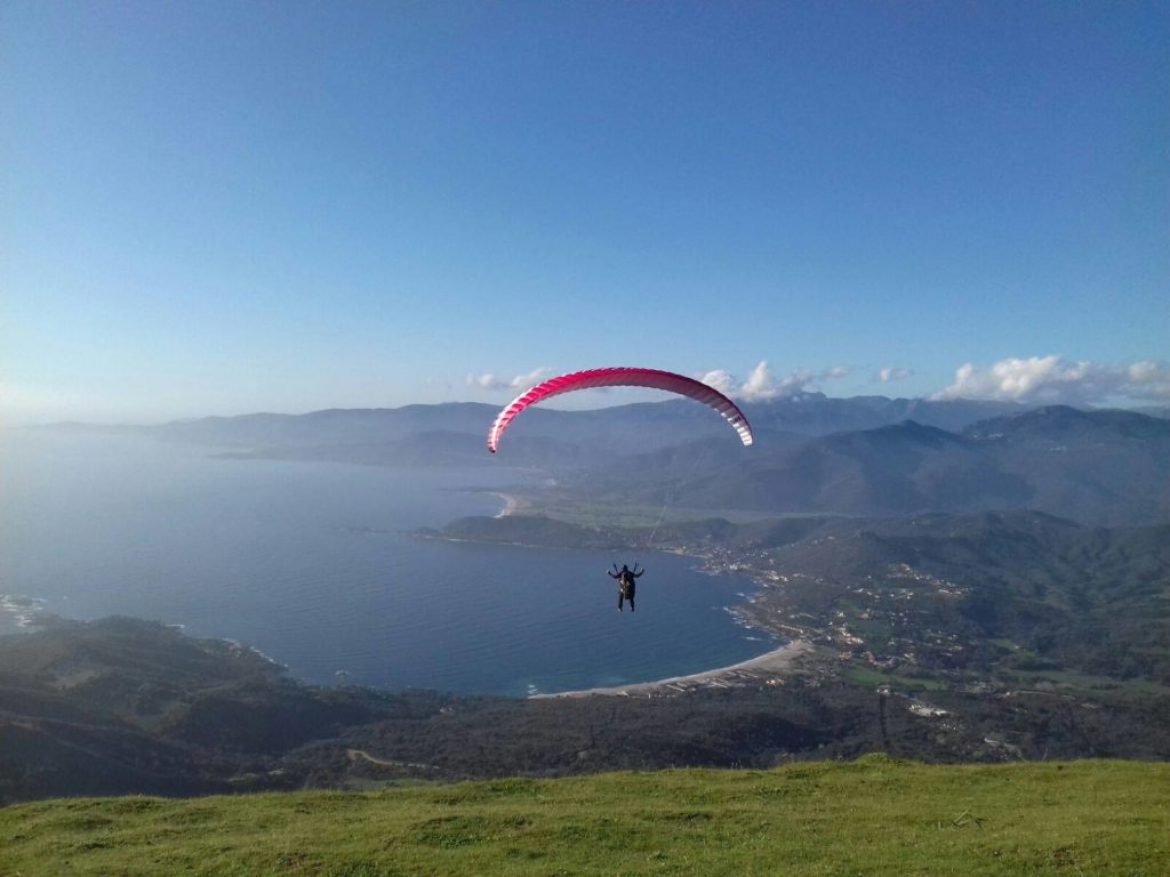 Stage parapente en Corse du sud avec Coccin’ailes