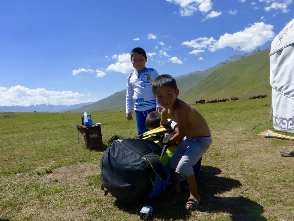 Voyage parapente au Kirghizistan avec François et ses amis