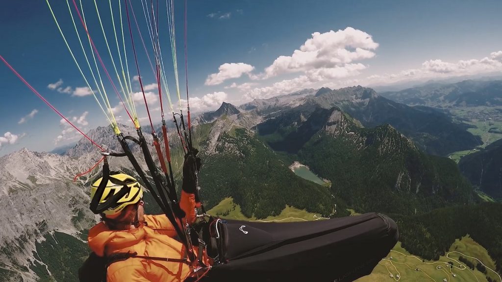 Splendide vol parapente dans les Alpes Berchtesgaden (Allemagne)