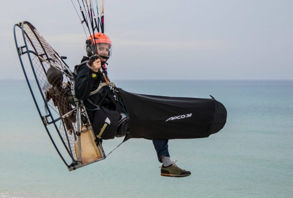 Test du cocon paramoteur “Paramotor Pod”, du confort et beaucoup plus !