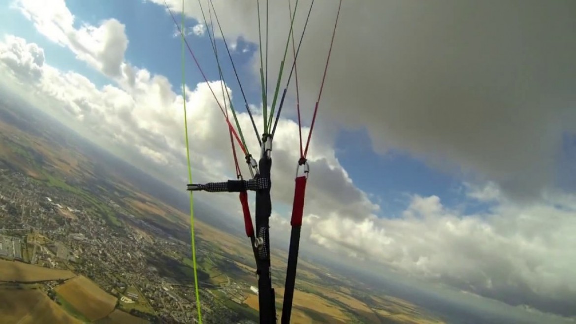 Premier cross en parapente de Philippe avec Plaine-Altitude