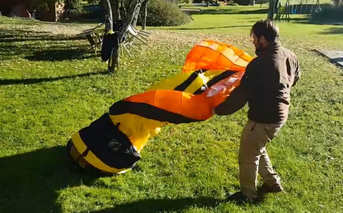 Ranger correctement son aile dans un sac rapide pour le prochain déco