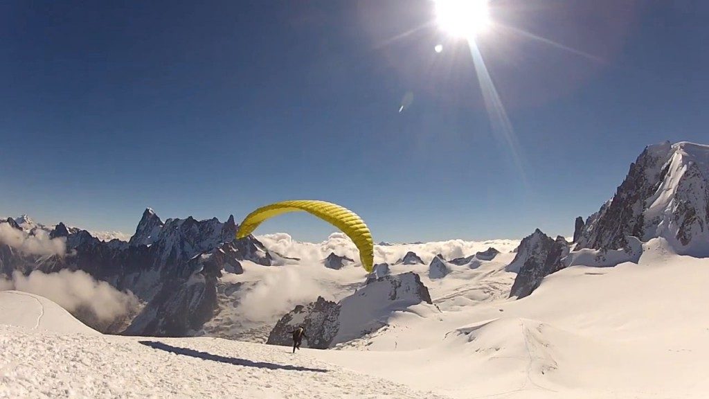 Rando vol à l’Aiguille du Midi (Mont Blanc)