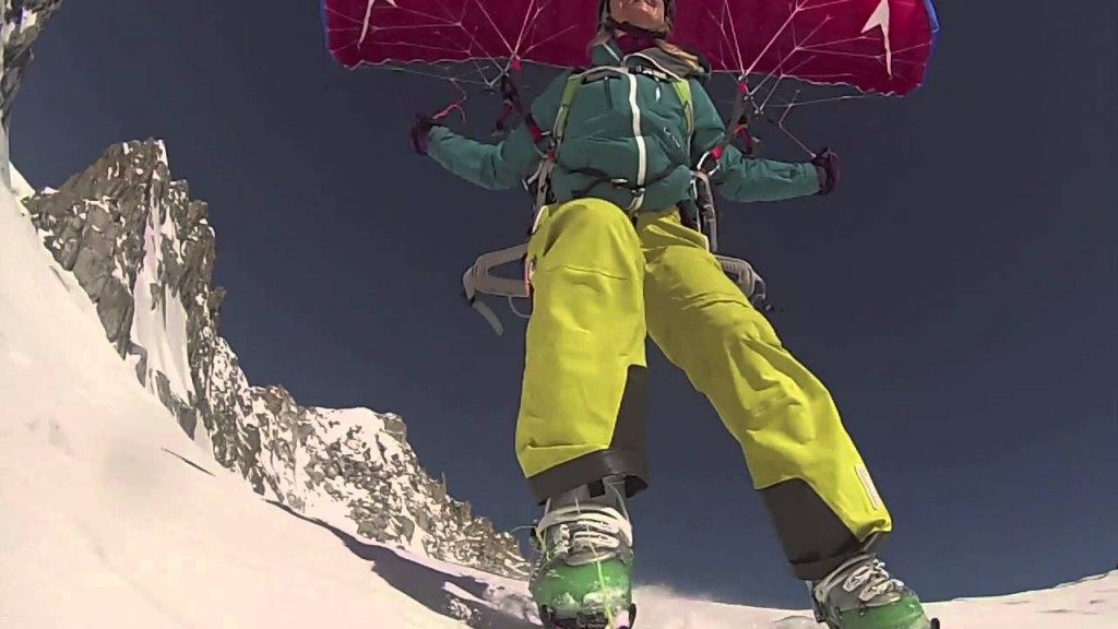 Rando vol et ski en solitaire dans les hauteurs de Chamonix