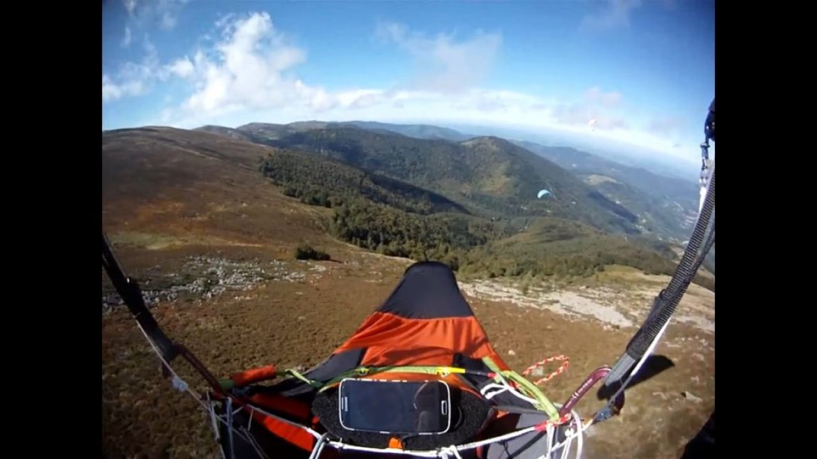 Rando vol parapente au Picou avec Jean Bailleux (Ariège)