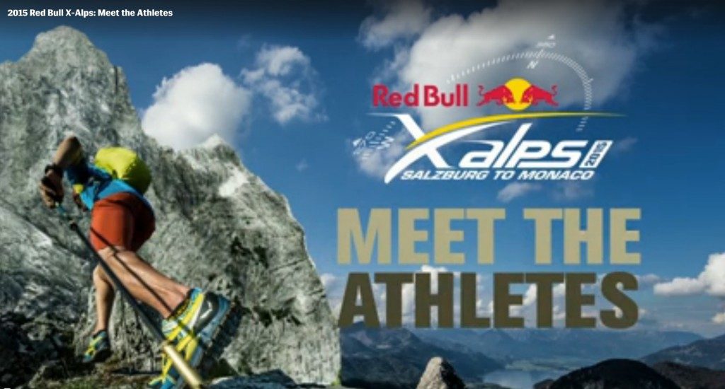 Petit clip des participants de la Red Bull X-Alps 2015