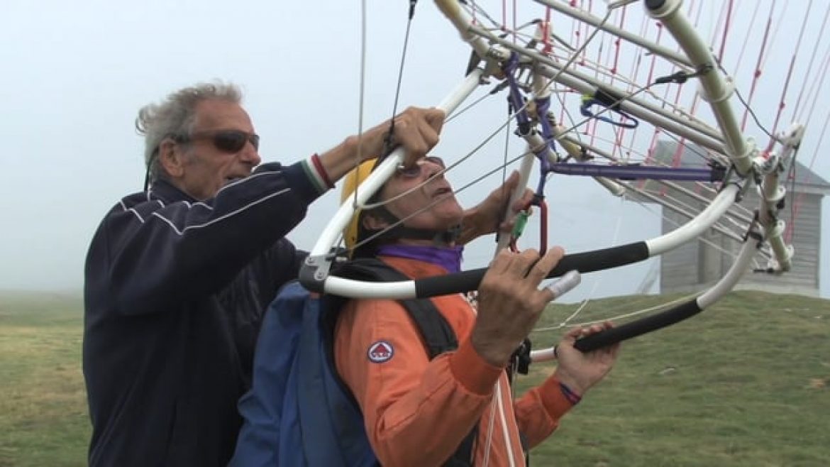 Session gonflage en cage de pilotage encadrée par Jean Louis Darlet