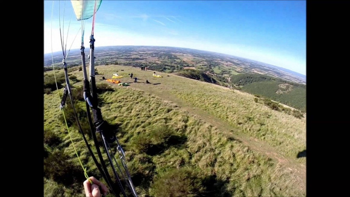 Sessions de vols plaisir sur le site parapente de Dourgne (81)