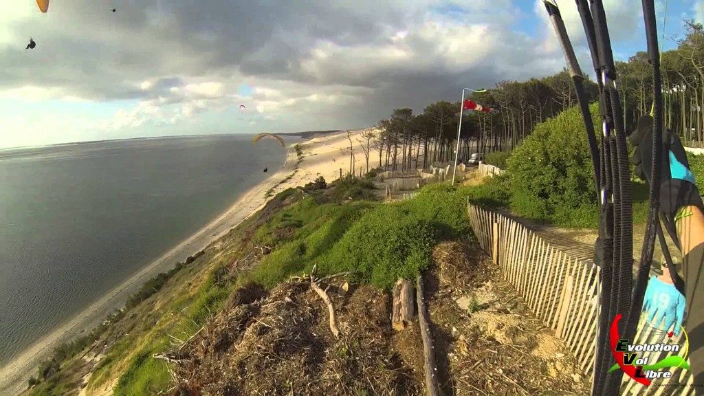 Sessions parapente dune du Pyla avec Joan Schodel