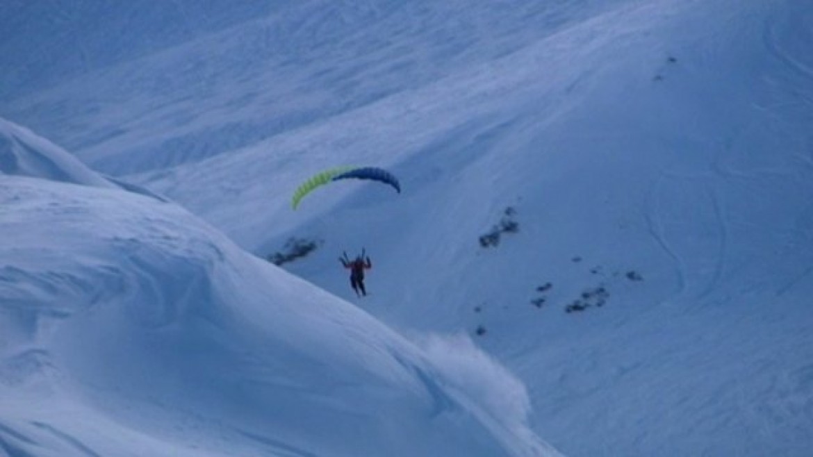 Le speed riding vu par France 3 Alpes