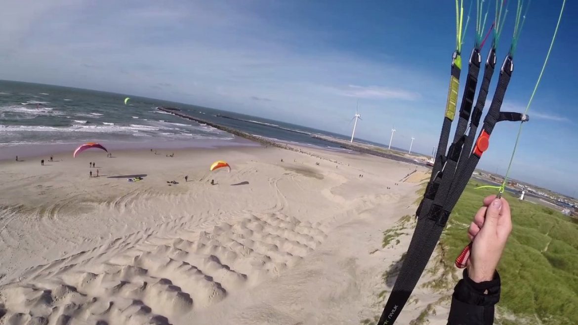 Soaring parapente à Hvidesande (Danemark)