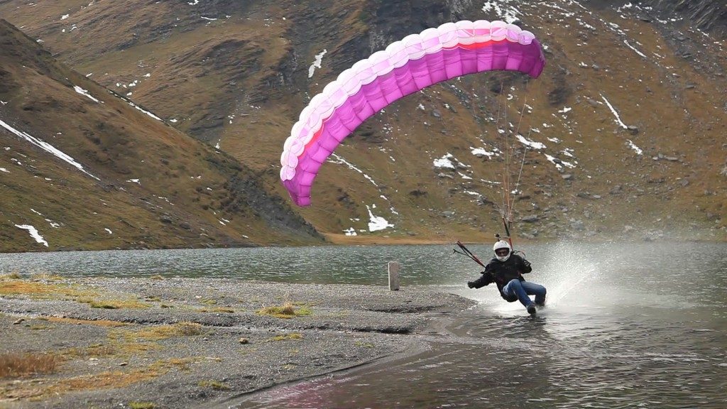 Speed flying dans les Alpes avec Hoel ANDRE LEFORT