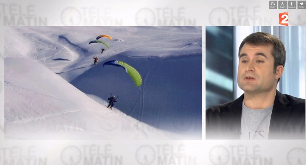 Une belle présentation du speed riding par France 2