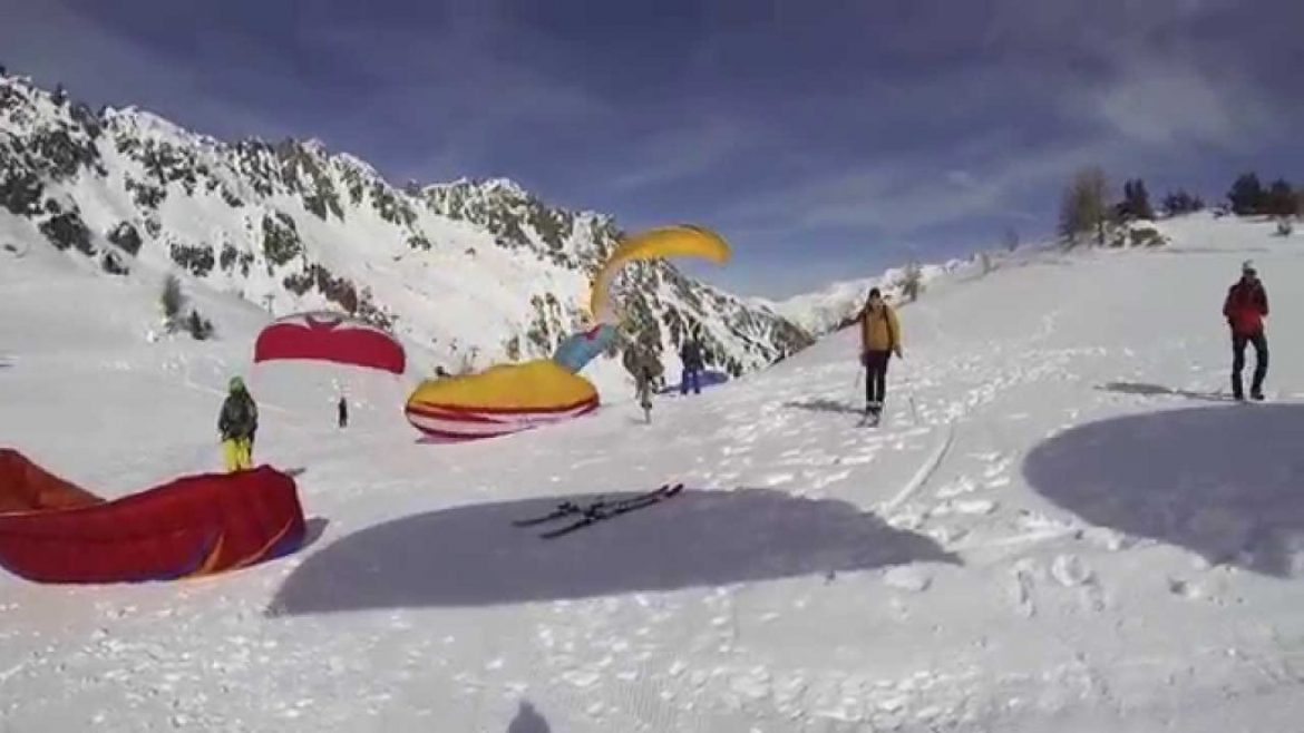 Speed riding avec Massimo Guidi au Brévent (Chamonix)