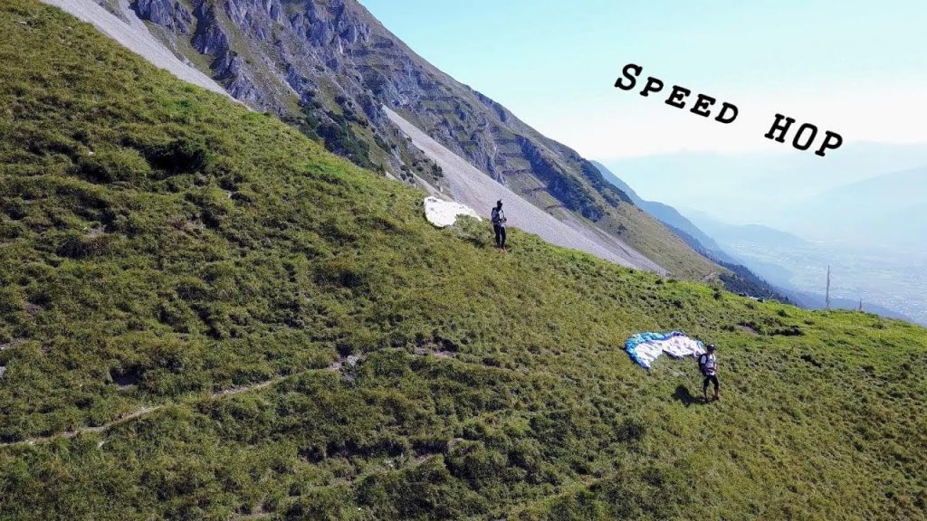 “Speed Hop”, speedflying avec Justin et Steve à Insbruck (Autriche)