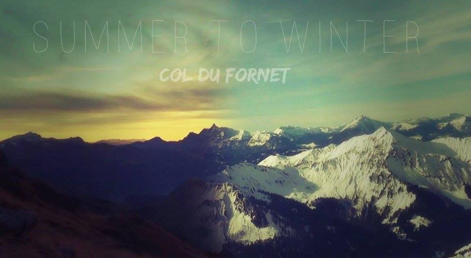 “Summer to winter”, parapente et speed riding au col du Fornet