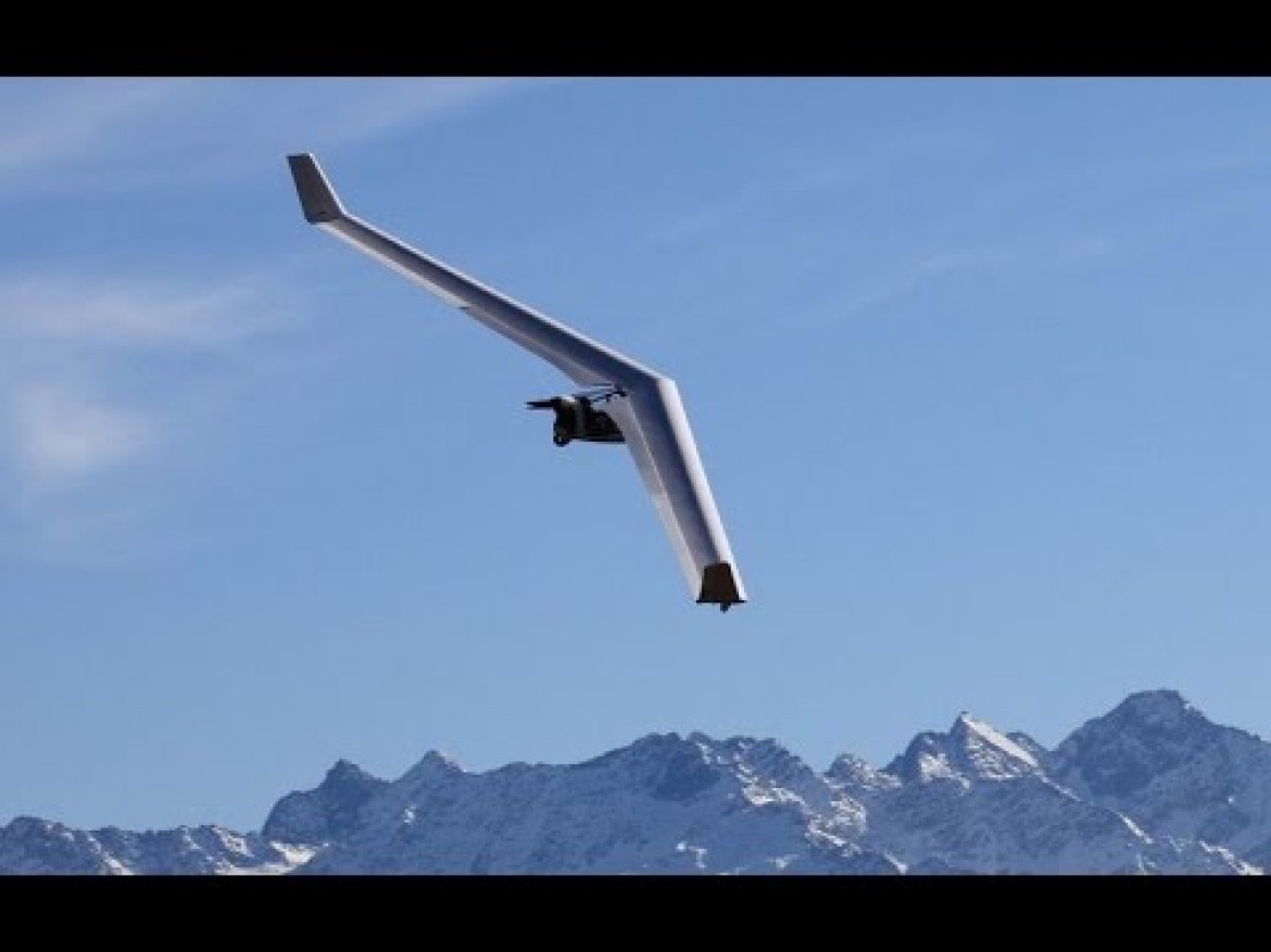 Survol des Alpes françaises avec le planeur Swift