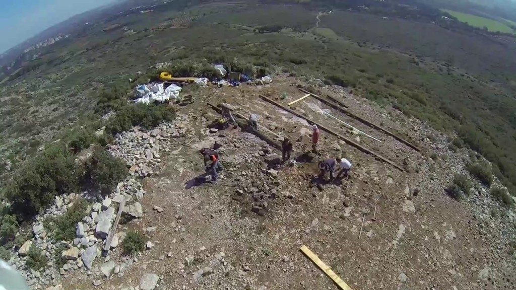 Survol des travaux sur le site parapente Romanière (13)