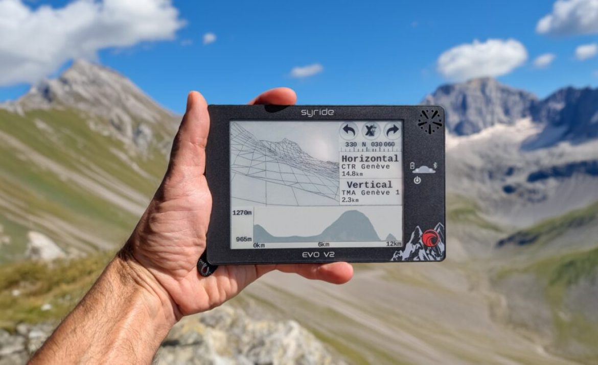 Instrument vario GPS – Les fonctionnalités de la tablette SYRIDE Evo V2