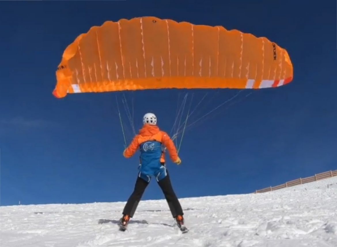 Tuto de Fabien Blanco : décoller dans du 35 km/h avec une mono-surface