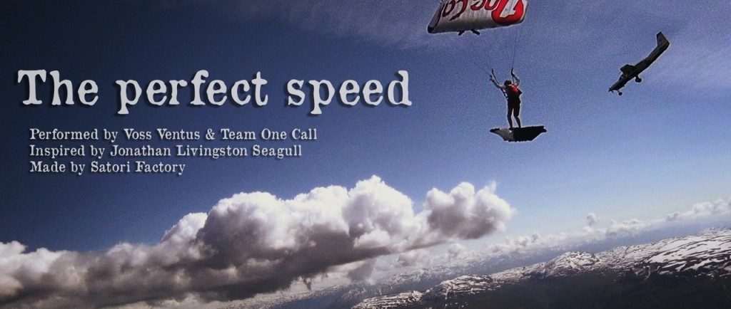 “The perfect speed”, le plané d’un skydiver avec un wingsuiter