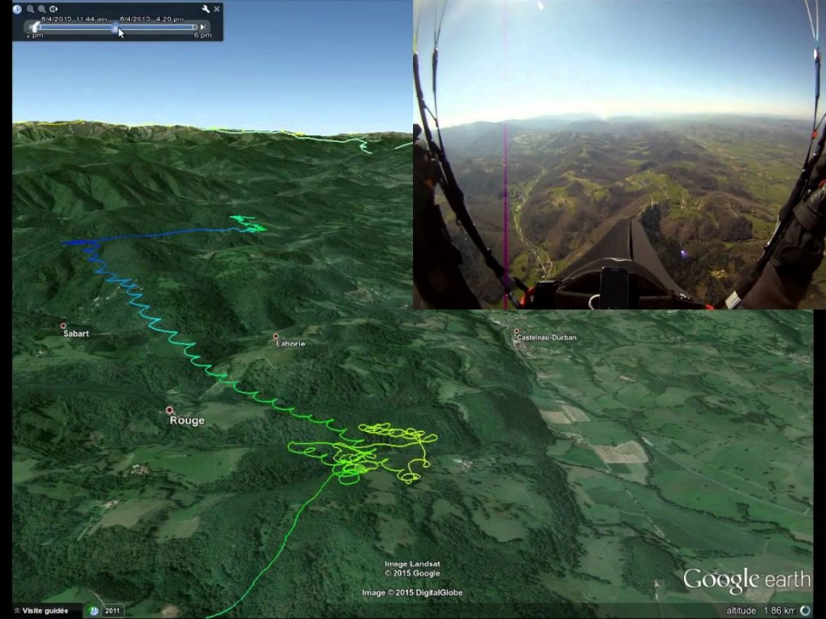 Tuto-cross du vol de Samy de Foix à Arbas