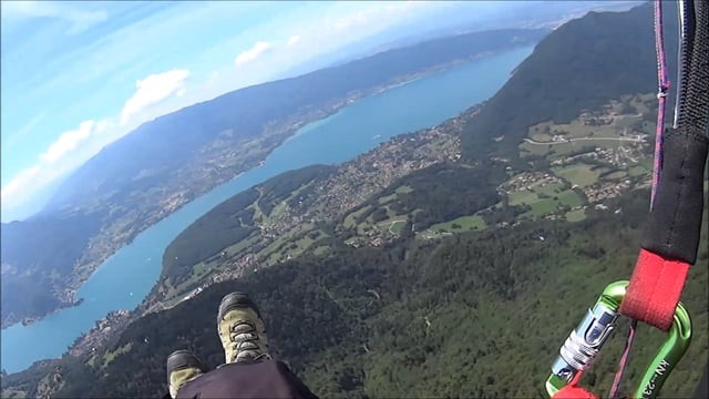 Tuto du petit tour du lac d’Annecy en parapente par Vito