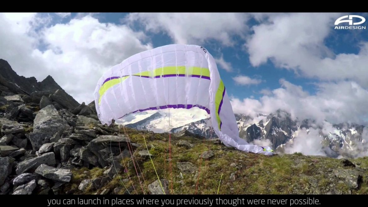 UFO, l&rsquo;aile mono-surface d&rsquo;AIR DESIGN (1,6 kg)