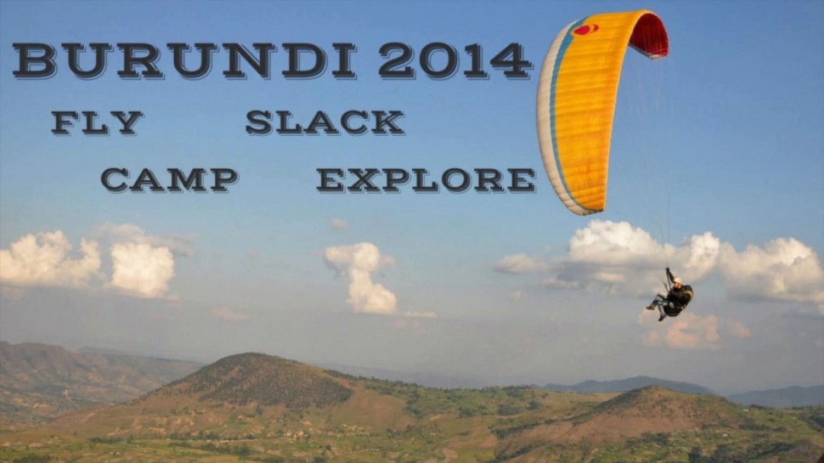 Un an au Burundi avec son parapente et sa tente (Afrique)