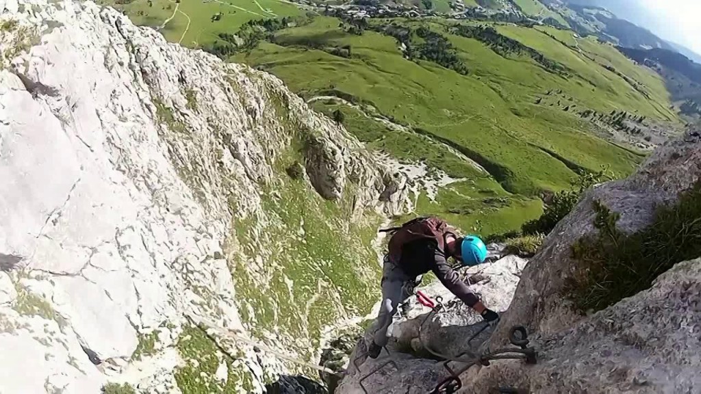 Une via ferratta et une belle descente en Little Cloud